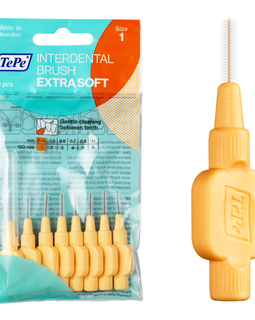 TePe® Interdental Brushes Extra Soft Orange - 0.45 mm (ISO 1)