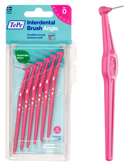 TePe Angle™ Interdental Brushes Pink - 0.4 mm (ISO 0)