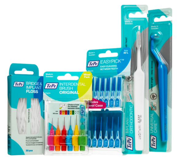 Tepe Process TePe Products for Implant Care – TePe Oral Health Care, Inc.