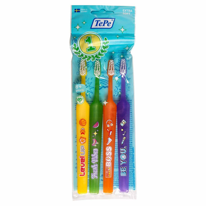 TePe Kids™ X-Soft (4-Pack)
