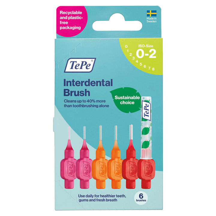 TePe® Interdental Brushes Original Carton - Mix (0-2)