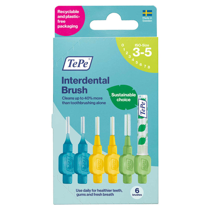TePe® Interdental Brushes Original Carton - Mix (3-5)
