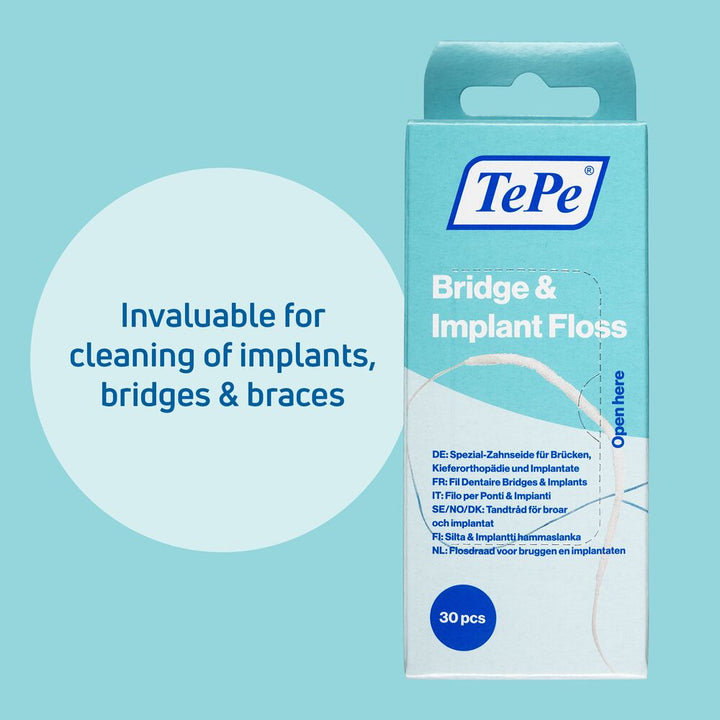 TePe Bridge and Implant Floss