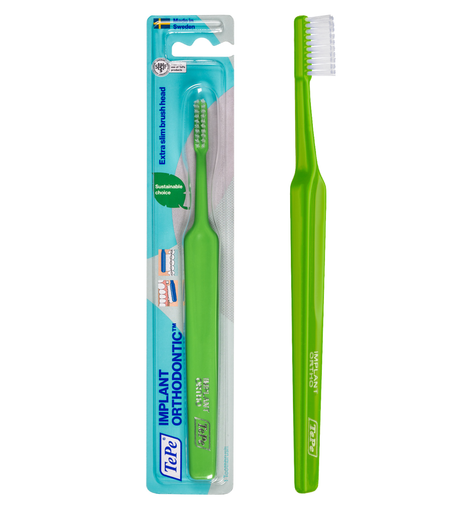 TePe Implant Orthodontic™ - Toothbrush for Dental Implants – TePe USA