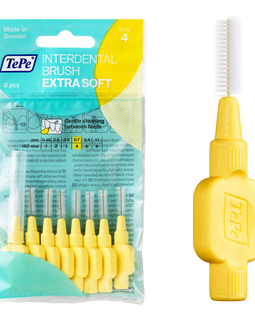 TePe® Interdental Brushes Extra Soft Yellow - 0.7 mm (ISO 4)