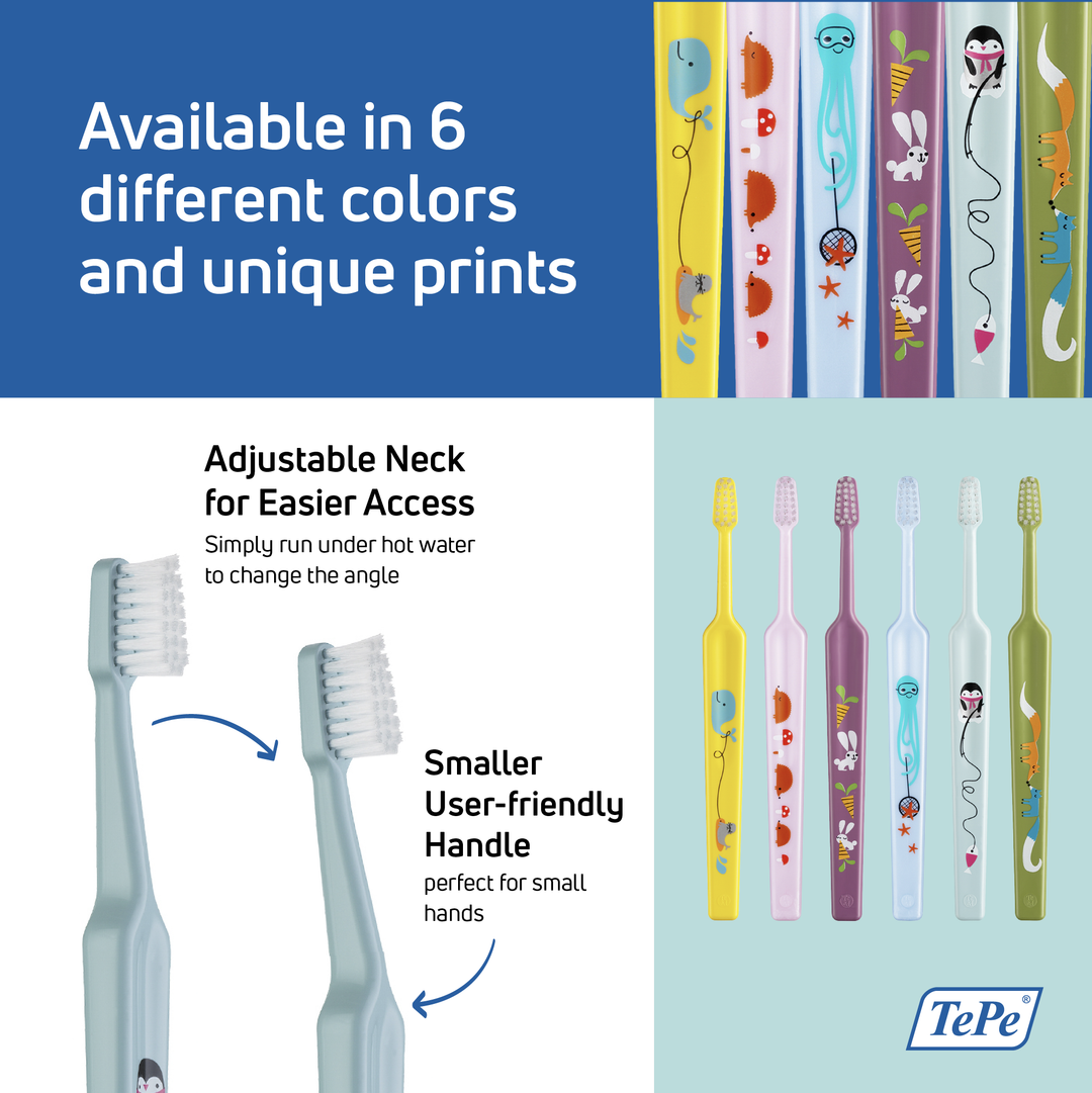 Mini Toothbrush | TePe Mini™ – TePe Oral Health Care, Inc.