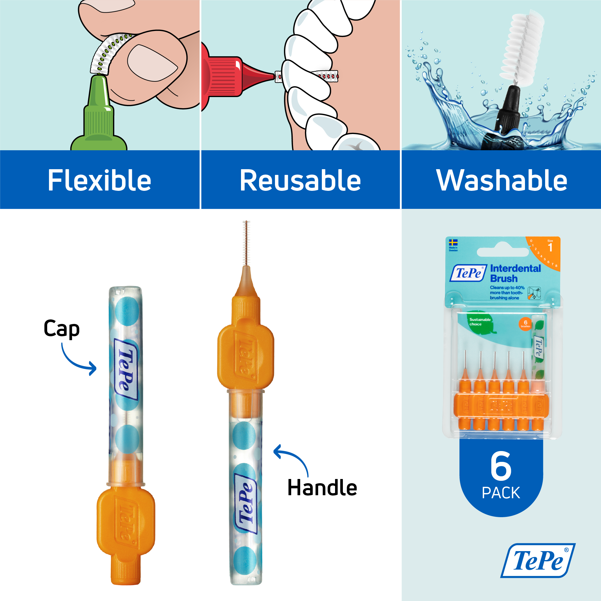 TePe Interdental Brushes - Thumbnail 3