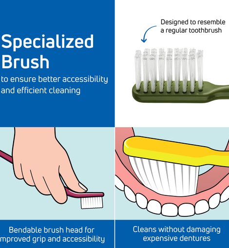 Denture Care: What Type of Toothbrush Should You Use to Clean Your Dentures?