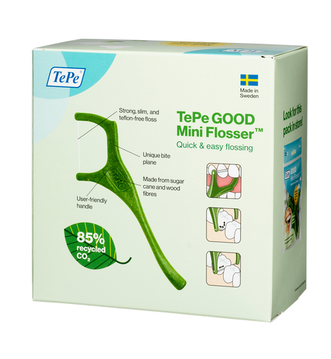 dæk Bagvaskelse Jeg regner med Flossers | TePe GOOD Mini Flosser™ Dispenser 100 pc – TePe USA