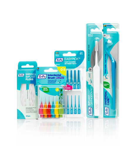 TePe Implant Orthodontic™ - Toothbrush for Dental Implants – TePe USA